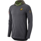 Iowa Hawkeyes Military Hoodie Top