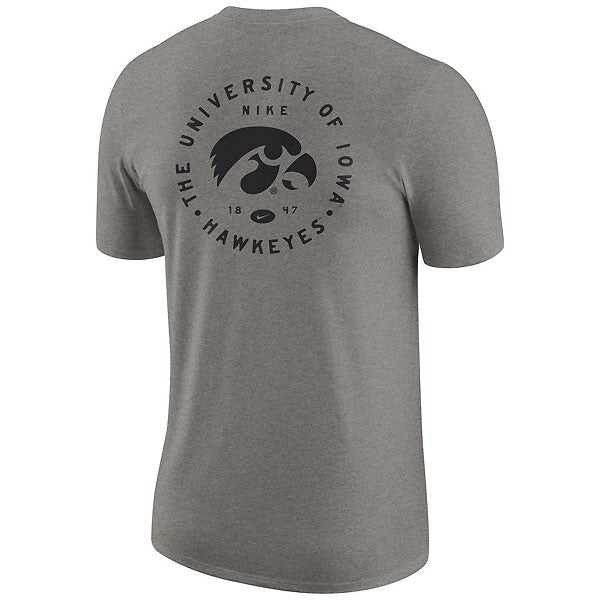 Iowa Hawkeyes Tri-Blend Logo Tee