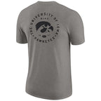Iowa Hawkeyes Tri-Blend Logo Tee
