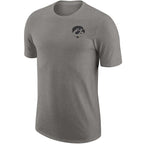 Iowa Hawkeyes Tri-Blend Logo Tee