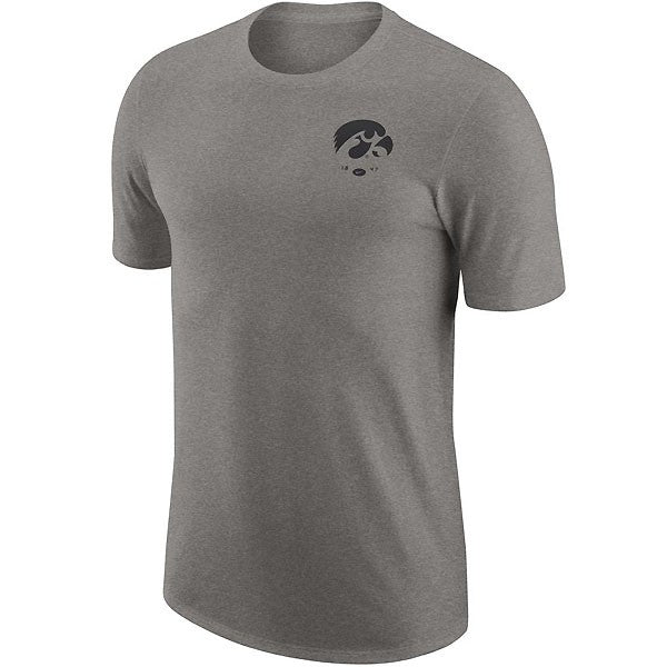 Iowa Hawkeyes Tri-Blend Logo Tee