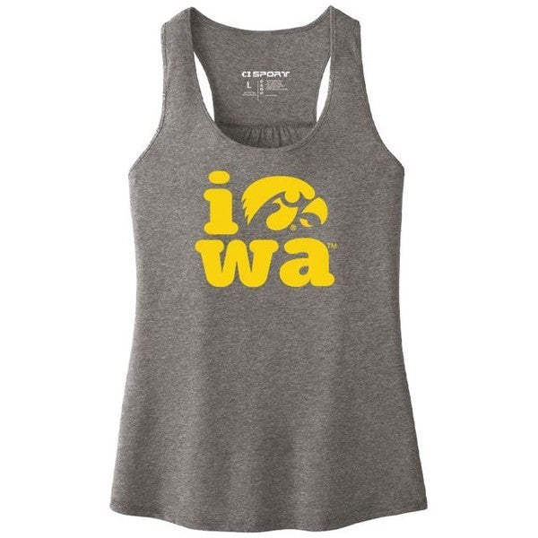 Iowa Hawkeye Women's Racer Back Tank
