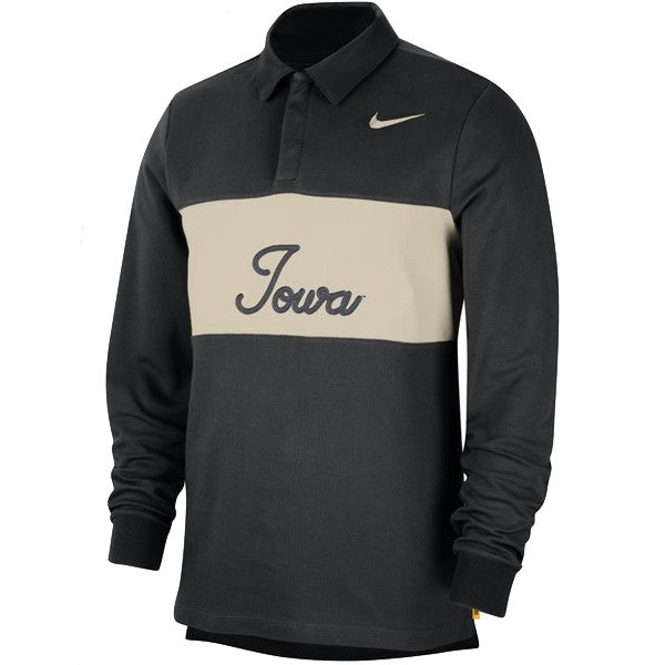 Iowa Hawkeyes Stripe Polo