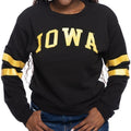 Iowa Hawkeyes Women's Glitter Sleeve Sweat