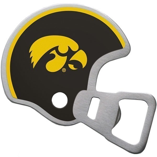 Iowa Hawkeyes Magnetic Helmet Bottle Opener