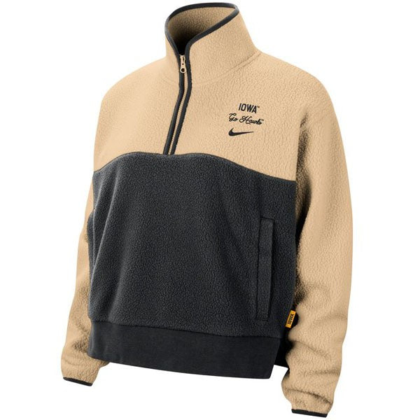 Iowa Hawkeyes Women's Swoosh Quarter Zip