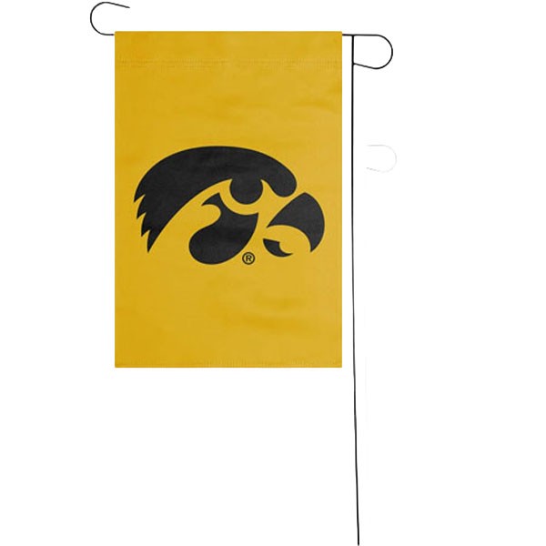 Iowa Hawkeyes Solid Garden Flag