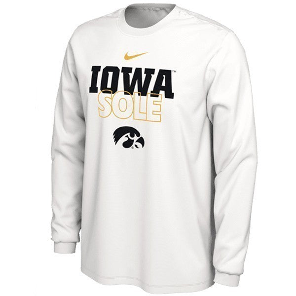 Iowa Hawkeyes Sole Bench Tee - Long Sleeve