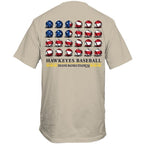 Iowa Hawkeyes Flag Sand Tee