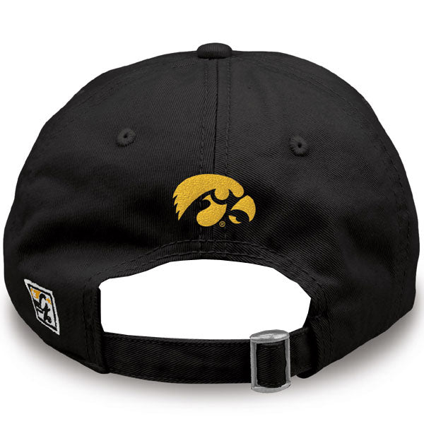Iowa Hawkeyes Iowa Bar Design Black Hat