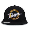 G1986 Twill Circle Print Black