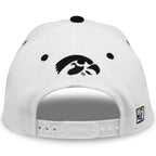 Iowa Hawkeyes White Bar Hawkeyes Hat