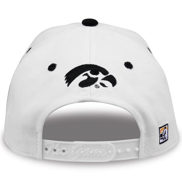 Iowa Hawkeyes White Bar Hawkeyes Hat