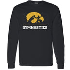 Iowa Hawkeyes Gymnastics Long Sleeve Tee