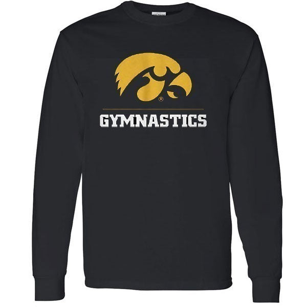 Iowa Hawkeyes Gymnastics Long Sleeve Tee