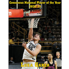Iowa Hawkeyes Luka Garza Autograph Photo