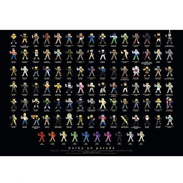 Iowa Hawkeyes Limited Edition Herky Poster