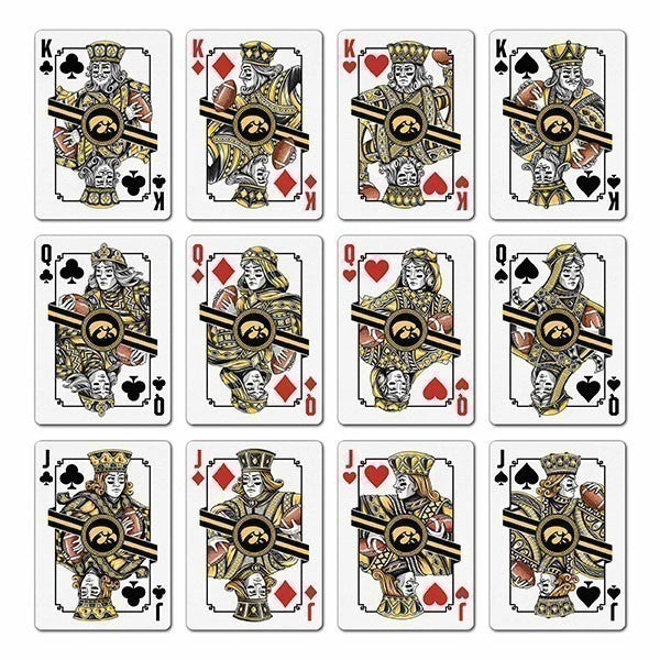 Iowa Hawkeyes Playing Cards