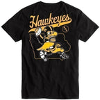 Iowa Hawkeyes Quarterback Herky Tee