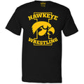 Iowa Hawkeyes Wrestling Tigerhawk Shirt - Short Sleeve