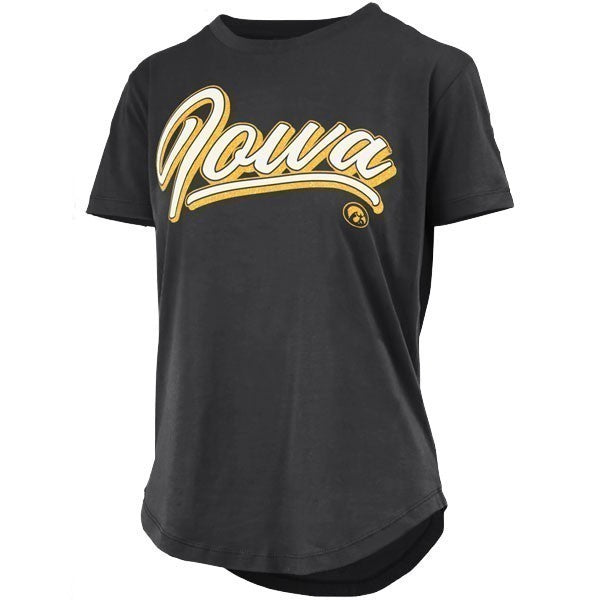 Iowa Hawkeyes Women's Harlow Glitter Top