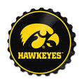 Iowa Hawkeyes Tigerhawk Bottle Cap Sign