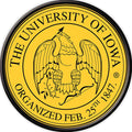 Iowa Hawkeyes Seal Sign
