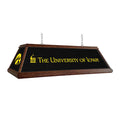 Iowa Hawkeyes Premium Deluxe Wood Institution Pool Table Light