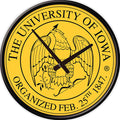 Iowa Hawkeyes Seal Clock