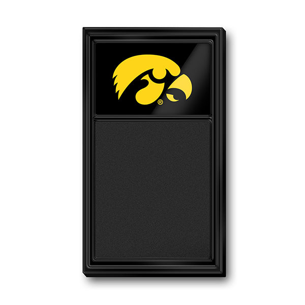 Iowa Hawkeyes Vertical Chalkboard