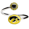 Iowa Hawkeyes Adjustable Ring