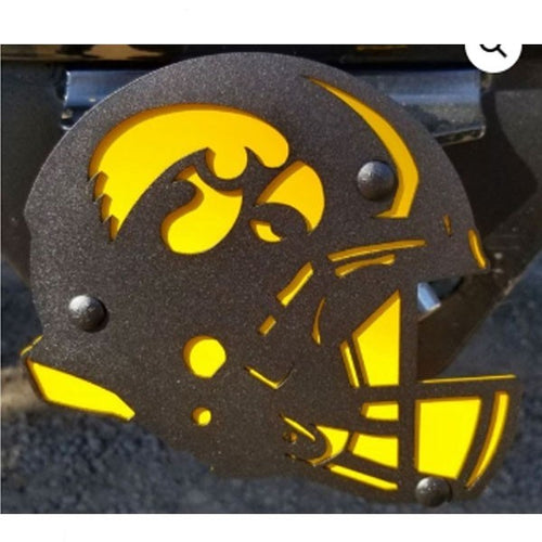 Iowa Hawkeyes Premium Alternate Steel Hitch Cover