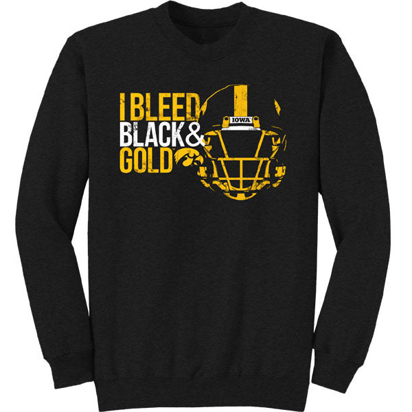 Iowa Hawkeyes  I Bleed Crew Sweat