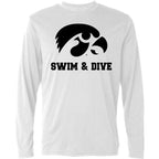 Iowa Hawkeyes Swimming and Diving Tee - Long Sleeve
