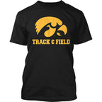 Iowa Hawkeyes Track & Field Tee - Short Sleeve