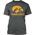 Iowa Hawkeyes Track & Field Tee - Short Sleeve