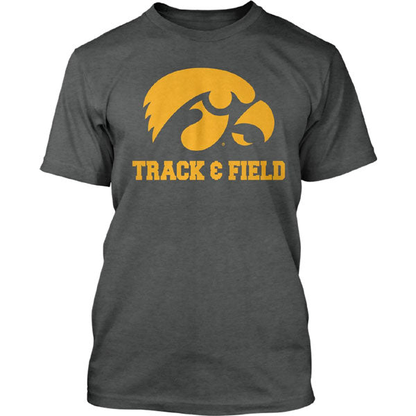 Iowa Hawkeyes Track & Field Tee - Short Sleeve
