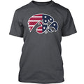 Iowa Hawkeyes Patriotic Tee - Dk Grey