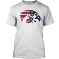 Iowa Hawkeyes Patriotic Tee - White