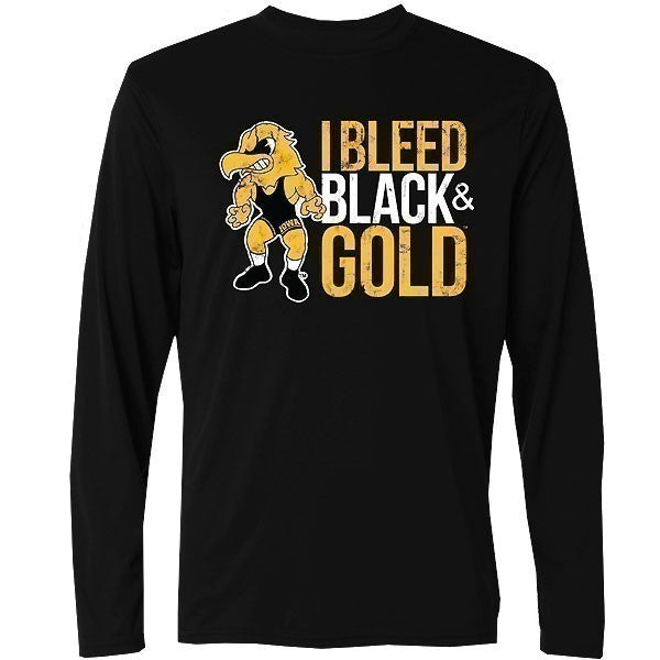 Iowa Hawkeyes Bleed Wrestling Tee