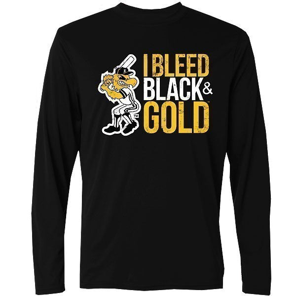 Iowa Hawkeyes Bleed Baseball Tee