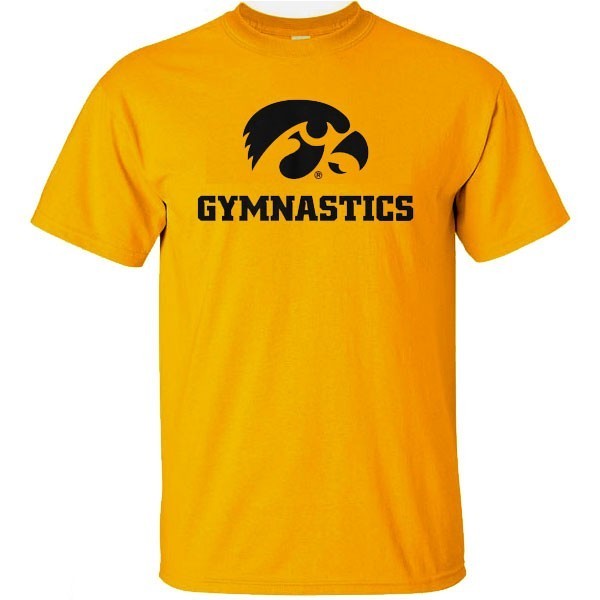 Iowa Hawkeyes Gymnastics Tee