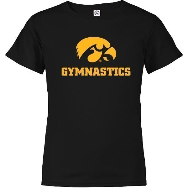 Iowa Hawkeyes Youth Gymnastics Tee