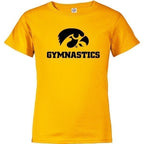 Iowa Hawkeyes Youth Gymnastics Tee