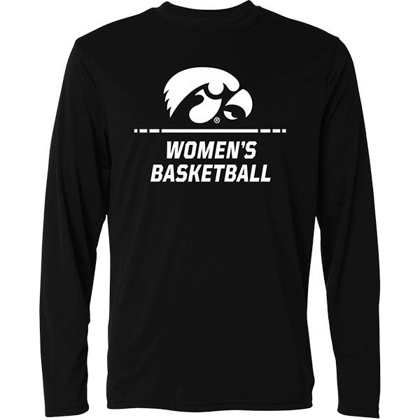 Iowa Hawkeyes Women's Basketball Black Tee