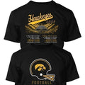 Iowa Hawkeyes 2024 Football Schedule Tee