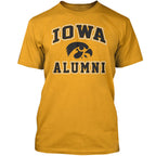 Iowa Hawkeyes Vertical Arch Alumni Tee