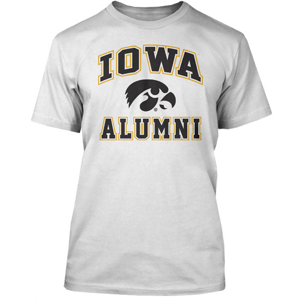 Iowa Hawkeyes Vertical Arch Alumni Tee