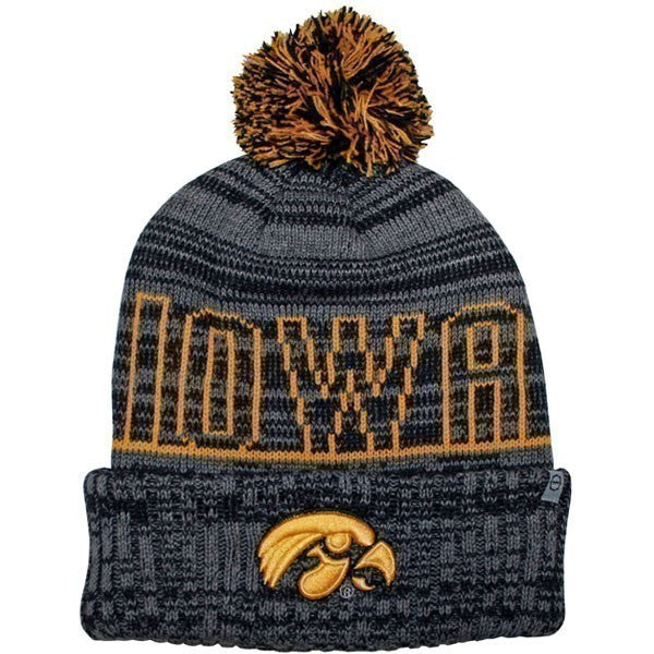 Iowa Hawkeyes Marble Cuff Stocking Cap