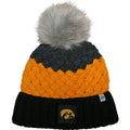Iowa Hawkeyes Tri Tone Cuff Stocking Cap